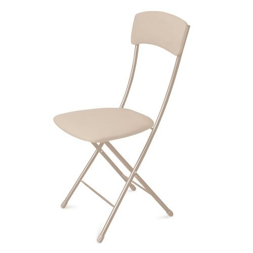 Купить  стулья стул складной ника 2 ссн2/11 слоновая кость/бежевый металлик в интернет-магазине Айсберг техники в Орске!