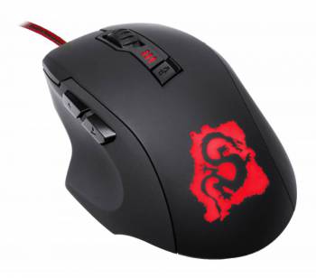 Купить  мышь oklick 725g dragon black/red optical (2400dpi) usb в интернет-магазине Айсберг техники в Орске!