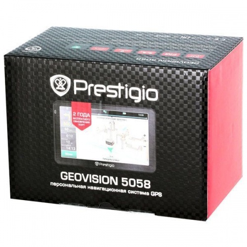 Купить  автомобильный навигатор prestigio geo vision 5058 в интернет-магазине Айсберг техники в Орске! фото 4