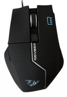 Купить  мышь qcyber zorg black в интернет-магазине Айсберг техники в Орске!