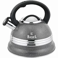 Купить  чайник rashel м-7907 нерж сталь серый 3,2л в интернет-магазине Айсберг техники в Орске, Новотроицке, Гае, Домбаровском, Ясном, Адамовке, Кваркено!