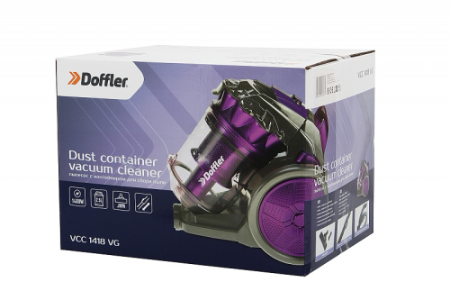Купить  пылесос doffler vcc-1418  vg в интернет-магазине iceteh.ru в Орске, Новотроицке, Гае, Домбаровском, Ясном, Адамовке, Кваркено! фото 3