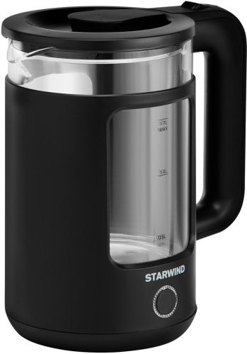 Купить  чайник starwind skg-1053 черный в интернет-магазине Айсберг техники в Орске! фото 2