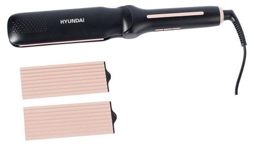 Купить  выпрямитель для волос hyundai h-hm 1550 черный в интернет-магазине Айсберг техники в Орске! фото 2