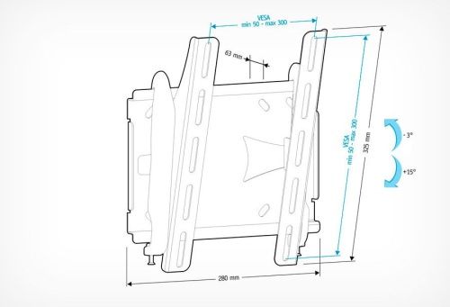Купить  кронштейн для tv  holder lcds-5010 в интернет-магазине Айсберг техники в Орске, Новотроицке, Гае, Домбаровском, Ясном, Адамовке, Кваркено! фото 3