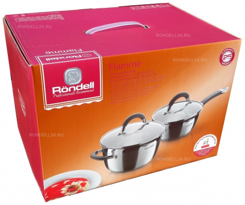 Купить  набор посуды rondell rds-340, 4пр. в интернет-магазине Айсберг техники в Орске! фото 2