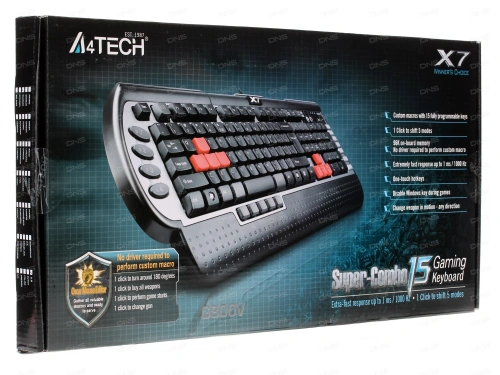 Купить  клавиатура a4 tech g-800 v черный usb multimedia for gamer в интернет-магазине Айсберг техники в Орске, Новотроицке, Гае, Домбаровском, Ясном, Адамовке, Кваркено! фото 3