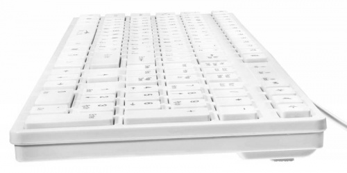 Купить  клавиатура oklick 556 s white usb slim multimedia в интернет-магазине Айсберг техники в Орске! фото 4