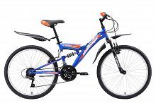 Купить  велосипед  challenger cosmic fs 24 сине-оранжевый в интернет-магазине Айсберг техники в Орске!