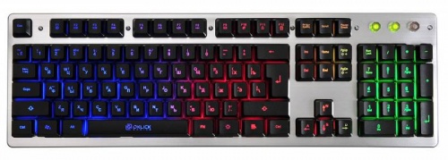 Купить  клавиатура oklick 770 g iron force usb multimedia for gamer led в интернет-магазине Айсберг техники в Орске! фото 2