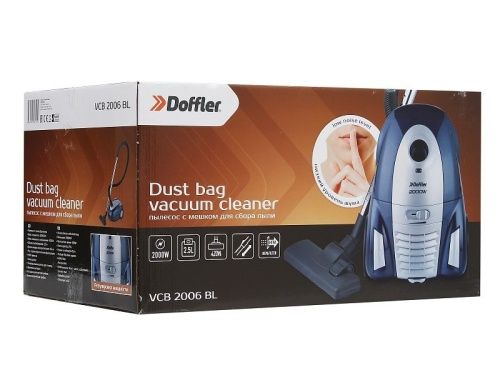 Купить  пылесос doffler vcb-2006 bl в интернет-магазине iceteh.ru в Орске, Новотроицке, Гае, Домбаровском, Ясном, Адамовке, Кваркено! фото 2
