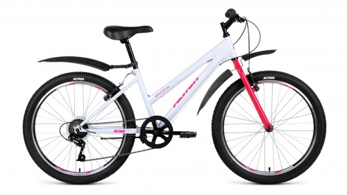 Купить  велосипед altair mtb ht 24 low (24" 6ск. рост 13") белый в интернет-магазине Айсберг техники в Орске!