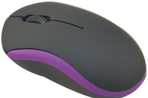 Купить  мышь ritmix rom-111 black/purple в интернет-магазине Айсберг техники в Орске! фото 3