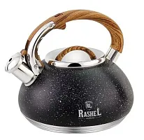 Купить  чайник rashel м-7908 нерж сталь черный 3л в интернет-магазине iceteh.ru в Орске, Новотроицке, Гае, Домбаровском, Ясном, Адамовке, Кваркено!