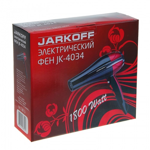 Купить  фен jarkoff jk 4034 в интернет-магазине Айсберг техники в Орске! фото 2