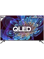 Купить  телевизор hiberg qled 50y smart tv 4k в интернет-магазине Айсберг техники в Орске, Новотроицке, Гае, Домбаровском, Ясном, Адамовке, Кваркено!