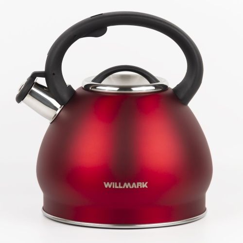 Купить  чайник чайник willmark wtk-4221 ss красный в интернет-магазине Айсберг техники в Орске!