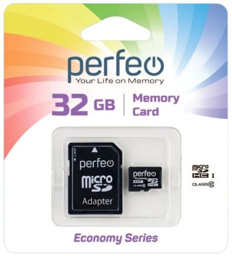 Купить  карта памяти perfeo microsd 32 gb high-capacity (class 10) economy series в интернет-магазине Айсберг техники в Орске!