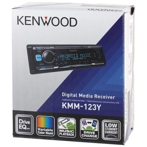 Купить  автомагнитола kenwood kmm-123 y в интернет-магазине iceteh.ru в Орске, Новотроицке, Гае, Домбаровском, Ясном, Адамовке, Кваркено! фото 5