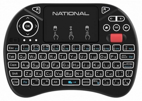 Купить  клавиатура national btk-150 беспроводная клавиатура для smarttv в интернет-магазине Айсберг техники в Орске!
