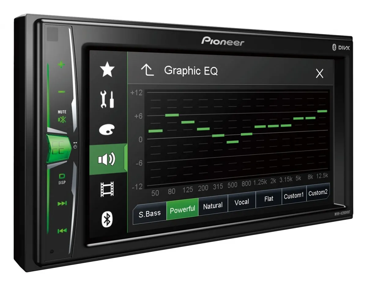 Автомагнитола Pioneer MVH-A 200 VBT: купить по низким ценам в интернет- магазине Айсберг техники по выгодной цене с доставкой, отзывы, фотографии -  Орск